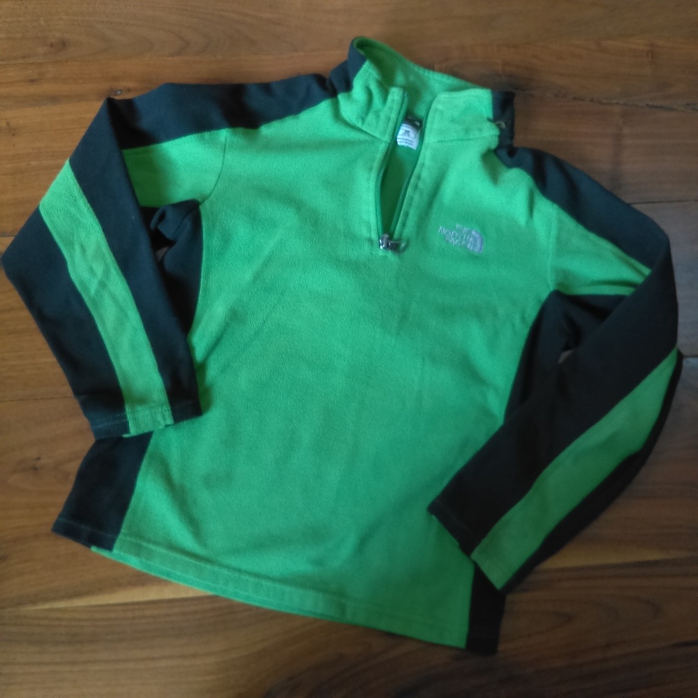 North Face zip top fleece